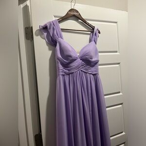Azazie Lilac Bridesmaid Dress